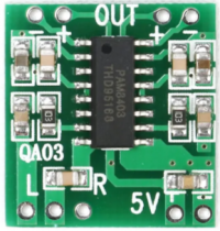 Аудіопідсилювач на PAM8403 2x3Вт
